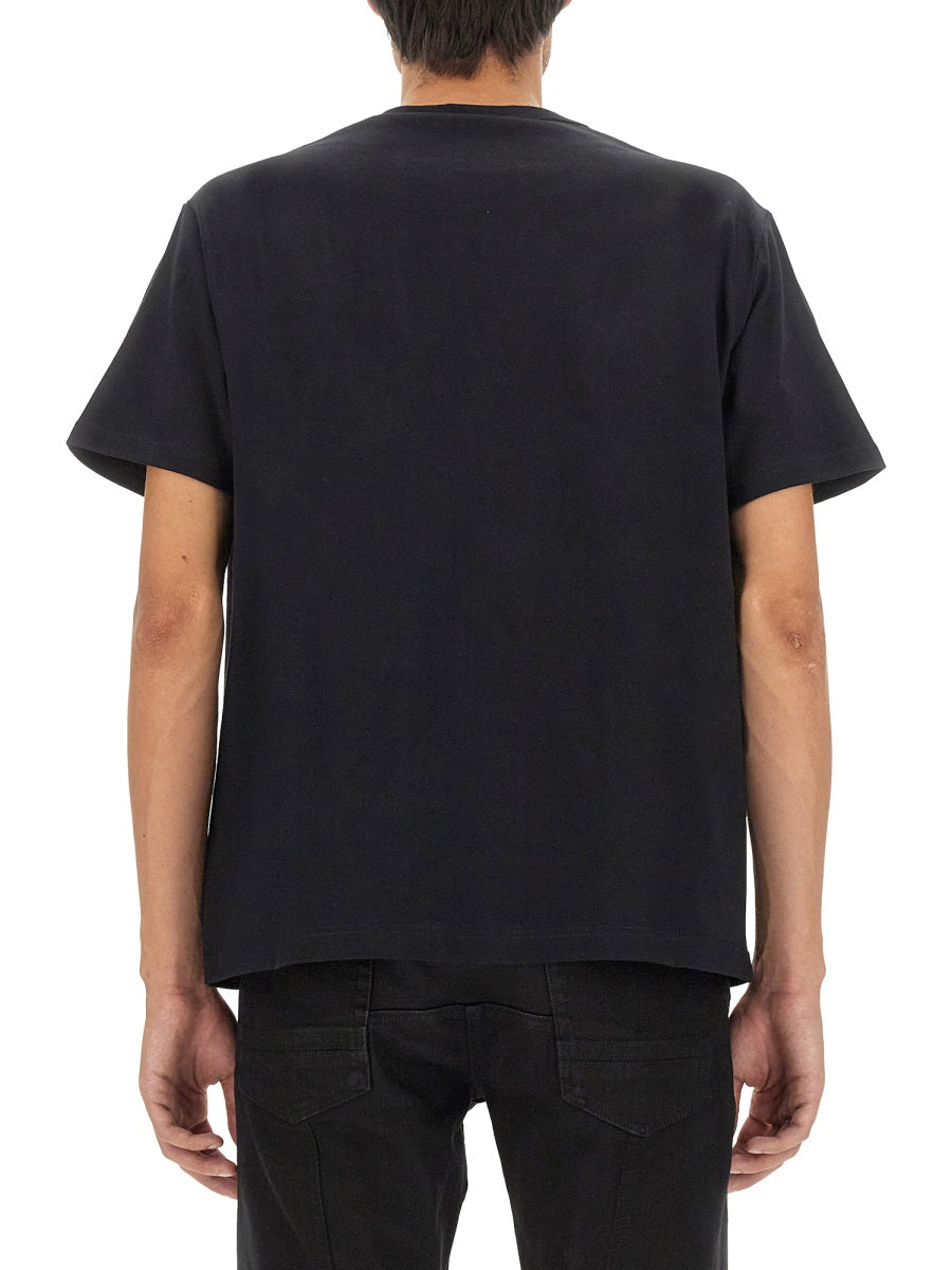 Alexander Mcqueen Men Skull Logo T-Shirt ALEXANDER MCQUEEN