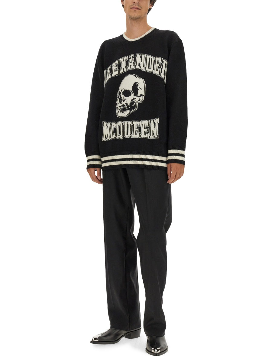Alexander Mcqueen Men Varsity Sweater ALEXANDER MCQUEEN