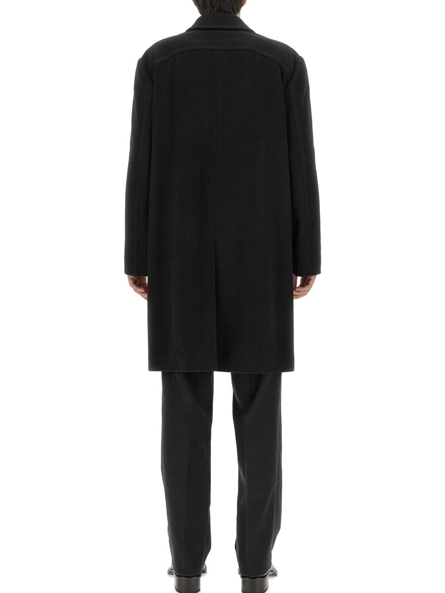 Alexander Mcqueen Men Single-Breasted Coat ALEXANDER MCQUEEN