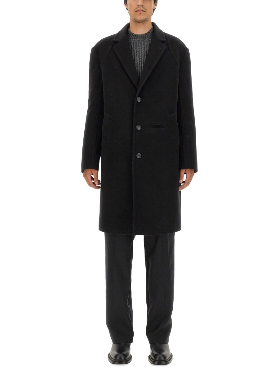 Alexander Mcqueen Men Single-Breasted Coat ALEXANDER MCQUEEN