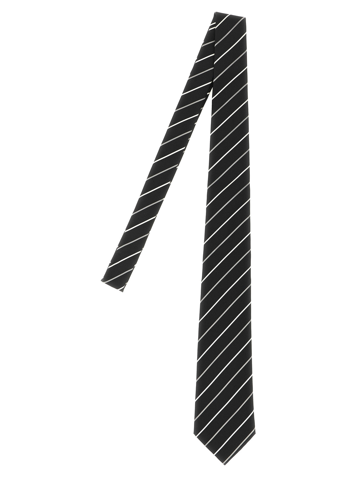 Saint Laurent Men Striped Tie SAINT LAURENT