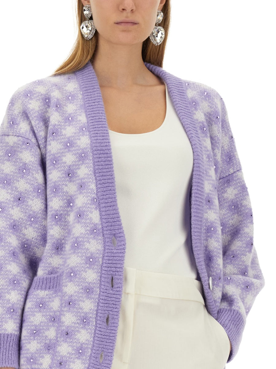 Alessandra Rich Women V-Neck Cardigan ALESSANDRA RICH