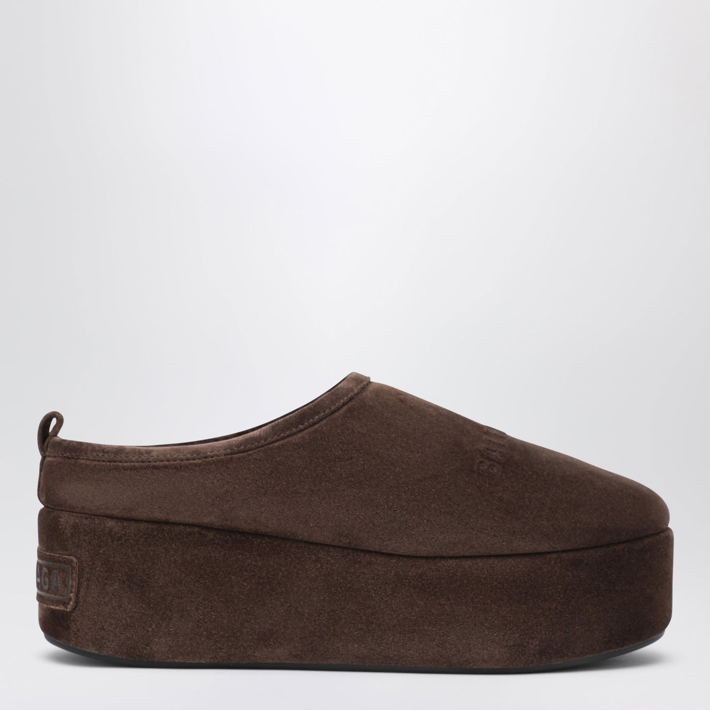 Balenciaga Brown Espresso Alaska Soft Platform Clogs Women BALENCIAGA