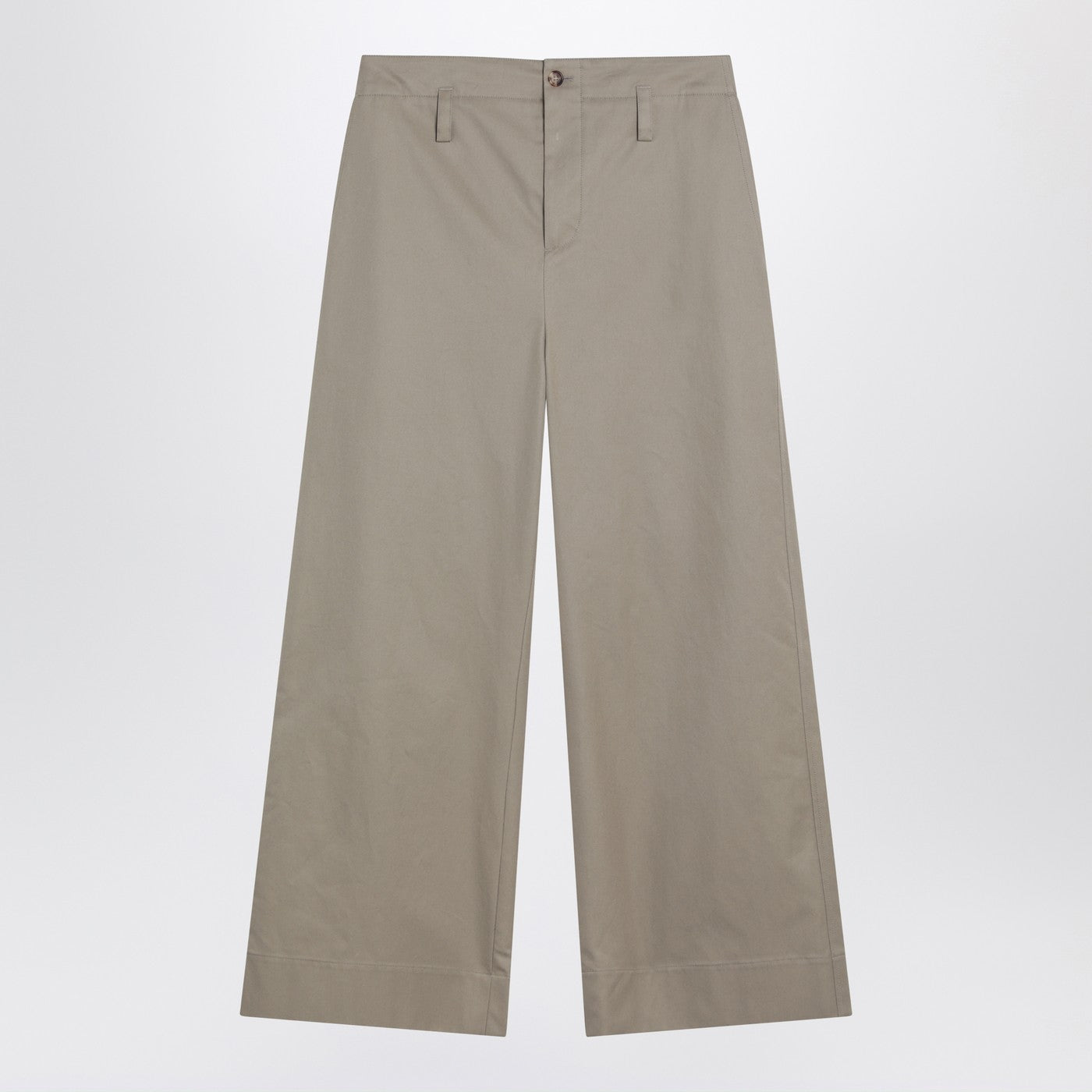 Alexander Mcqueen Beige Cotton Gabardine Chino Pants Men ALEXANDER MCQUEEN