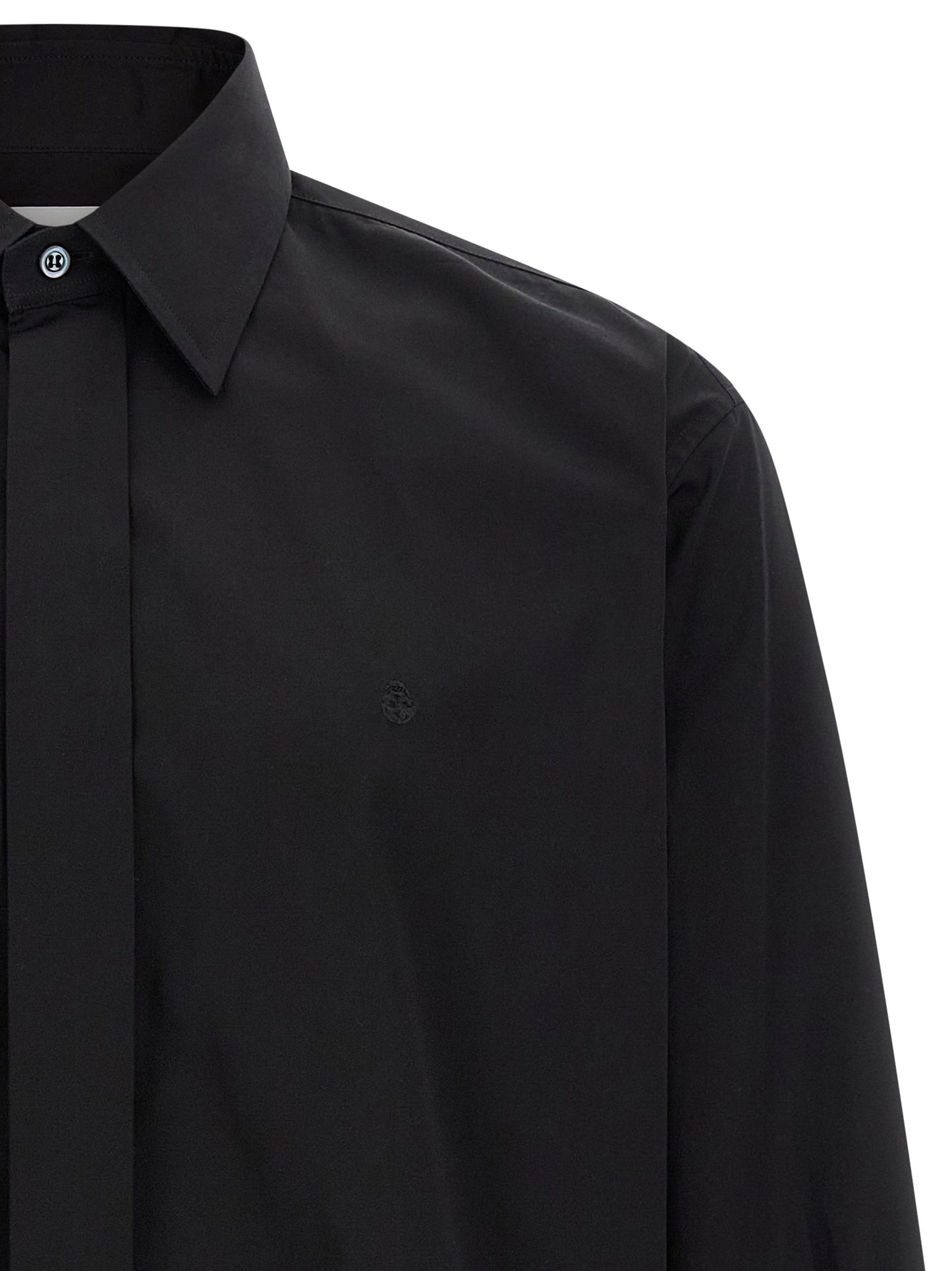 Mcqueen Men Logo Embroidery Shirt ALEXANDER MCQUEEN