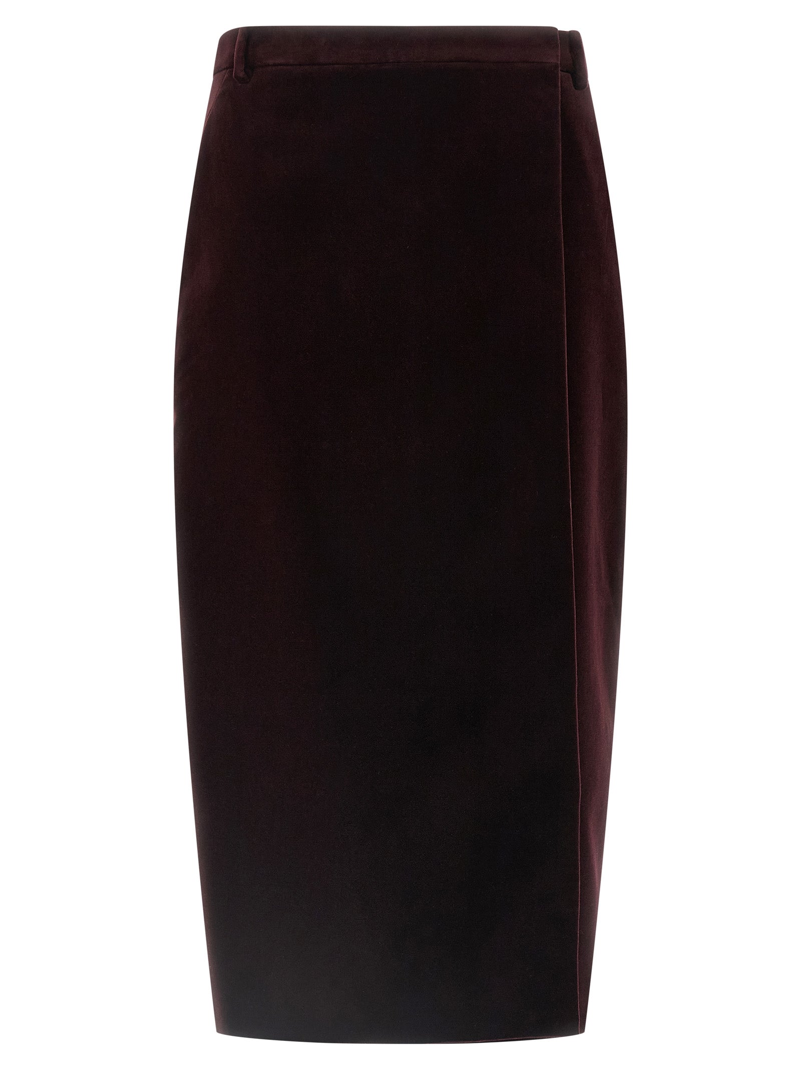 Saint Laurent Women Velvet Skirt SAINT LAURENT