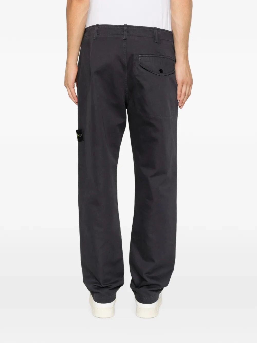 Stone Island Men Cotton Twill-Tc Garment Dyed Pants