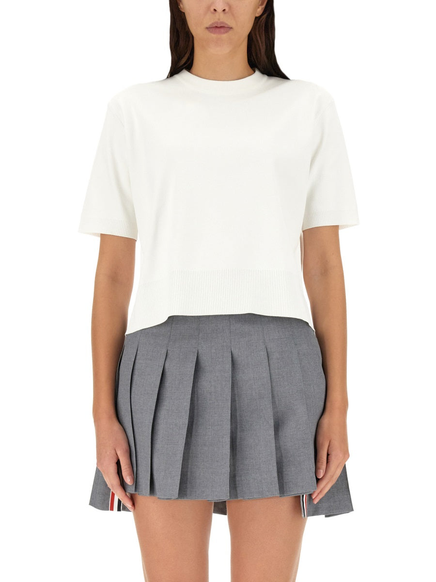 Thom Browne Women Boxy Fit T-Shirt THOM BROWNE