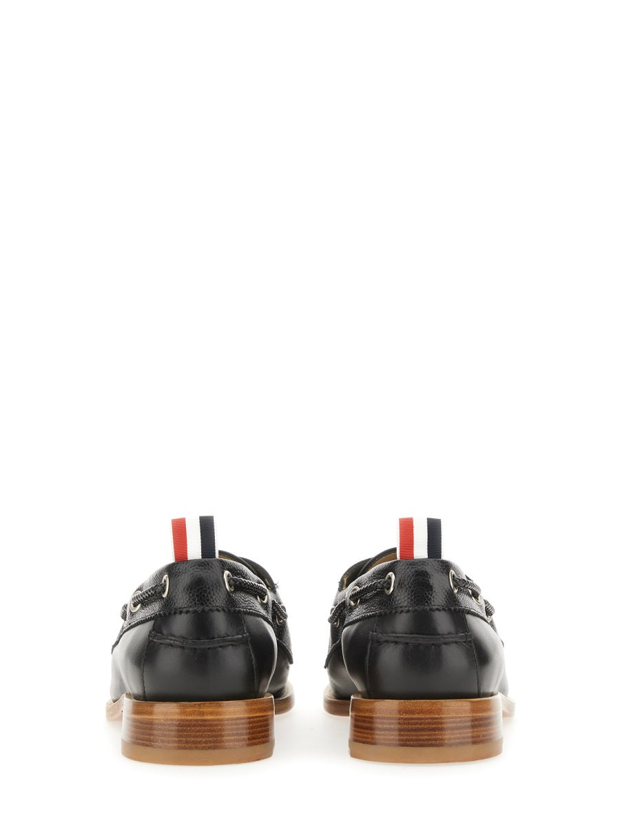 Thom Browne Men Boat Moccasin THOM BROWNE