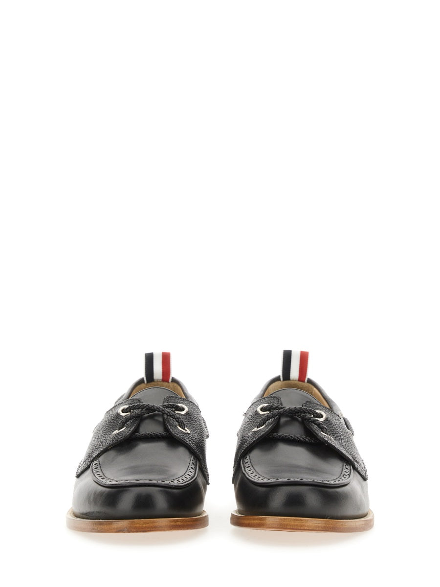 Thom Browne Men Boat Moccasin THOM BROWNE