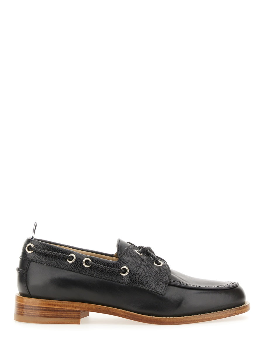 Thom Browne Men Boat Moccasin THOM BROWNE