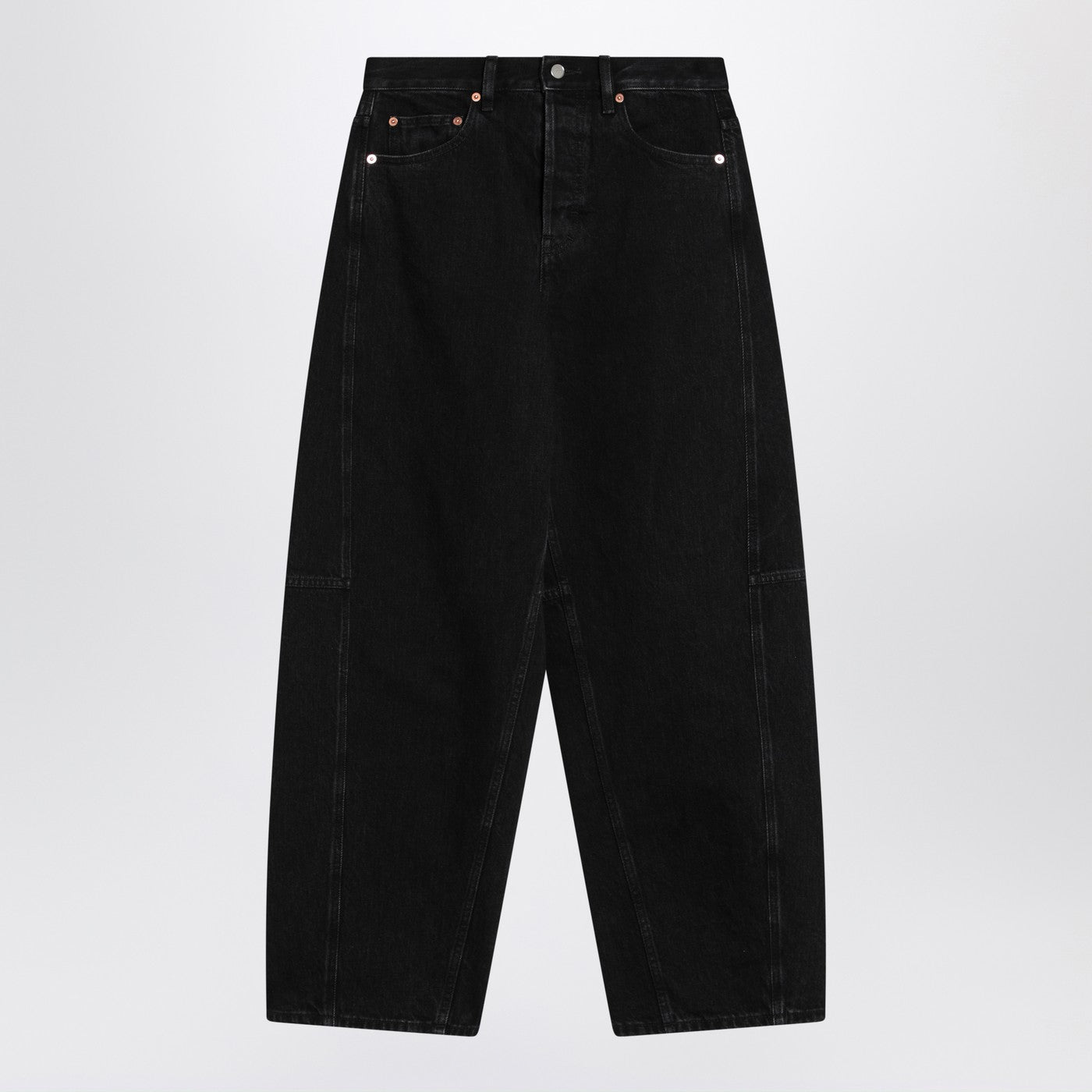 Gucci Black Wide-Leg Jeans Women GUCCI