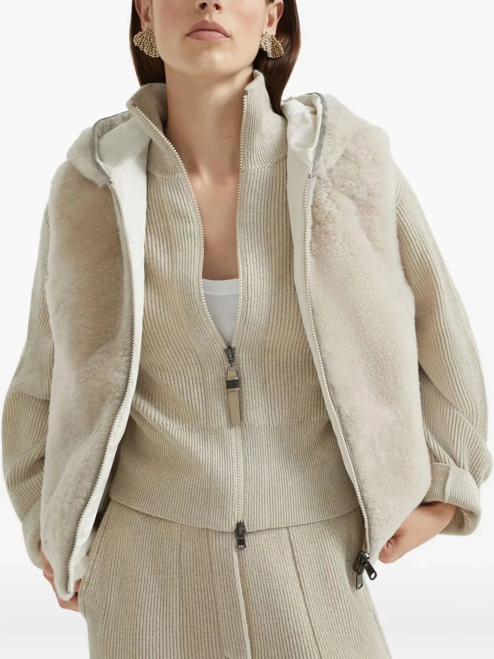 Brunello Cucinelli Women Sparkling Cashmere Cardigan BRUNELLO CUCINELLI