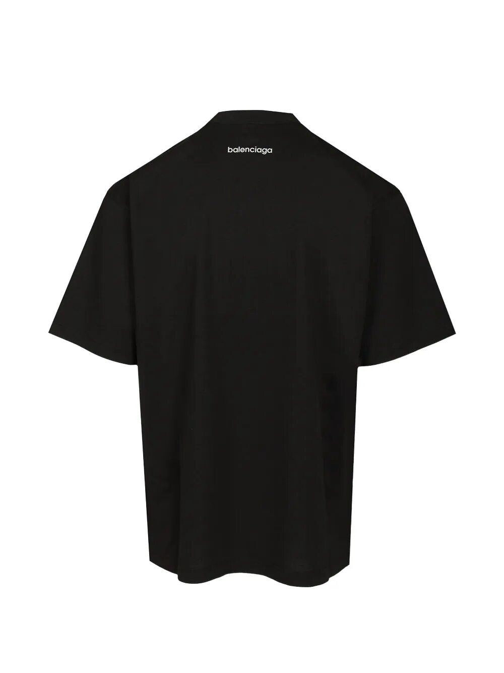 Balenciaga Men Bumper Stickers T-Shirt BALENCIAGA