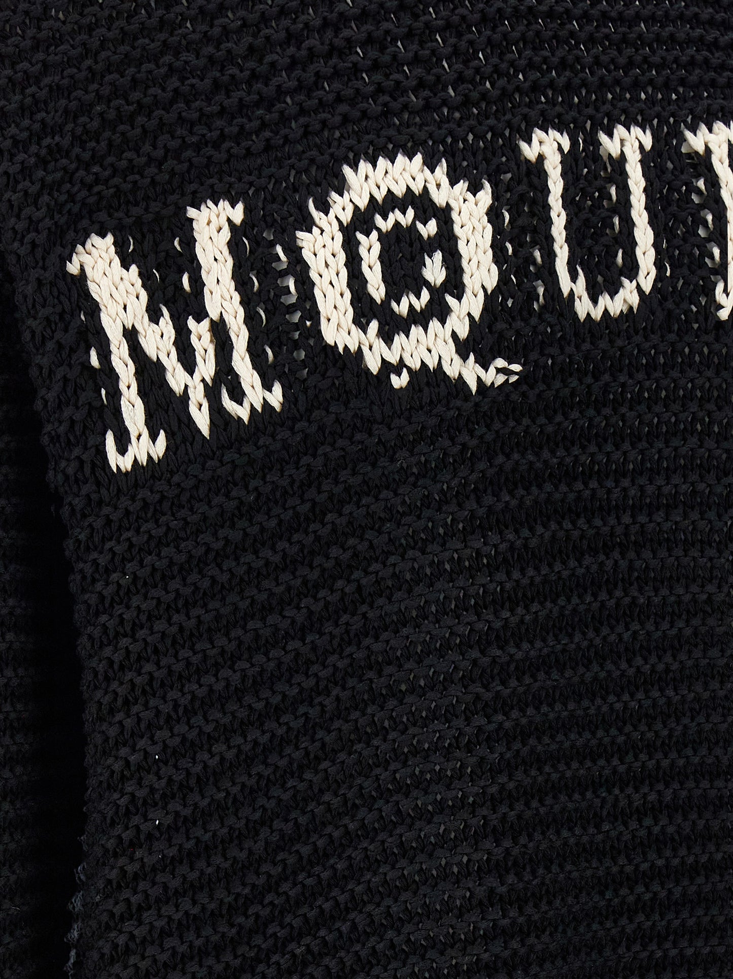 Mcqueen Men Logo Sweater ALEXANDER MCQUEEN
