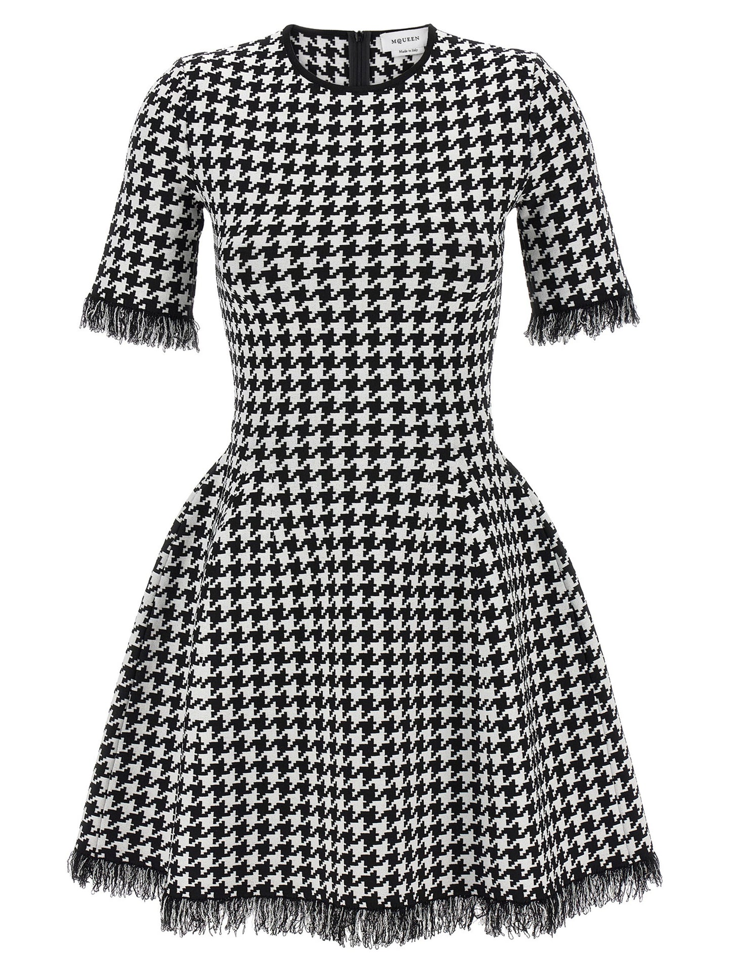 Mcqueen Women Houndstooth Dress ALEXANDER MCQUEEN