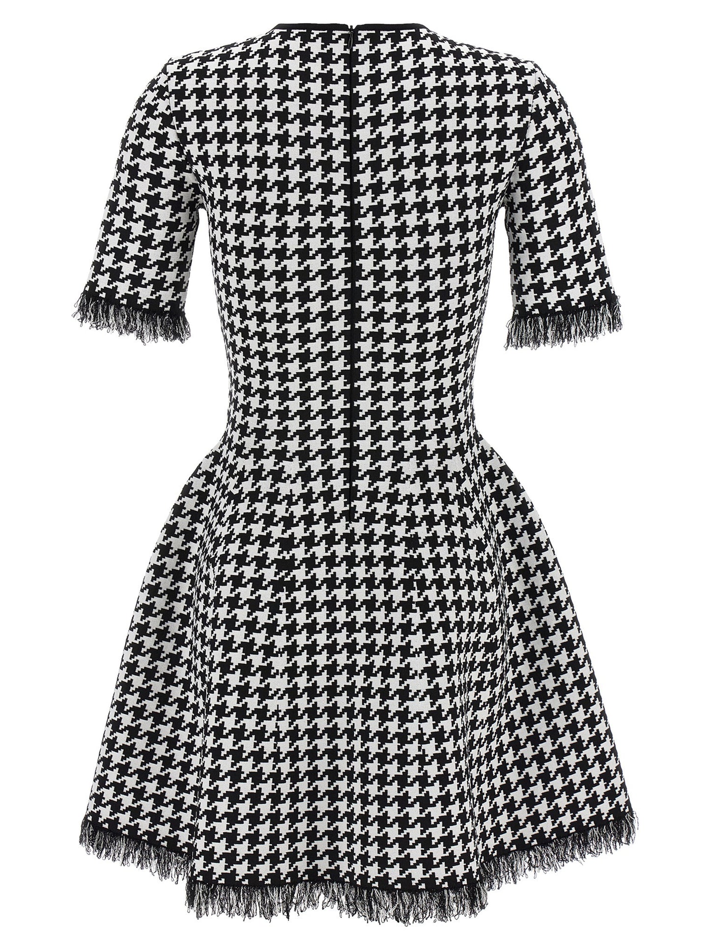 Mcqueen Women Houndstooth Dress ALEXANDER MCQUEEN