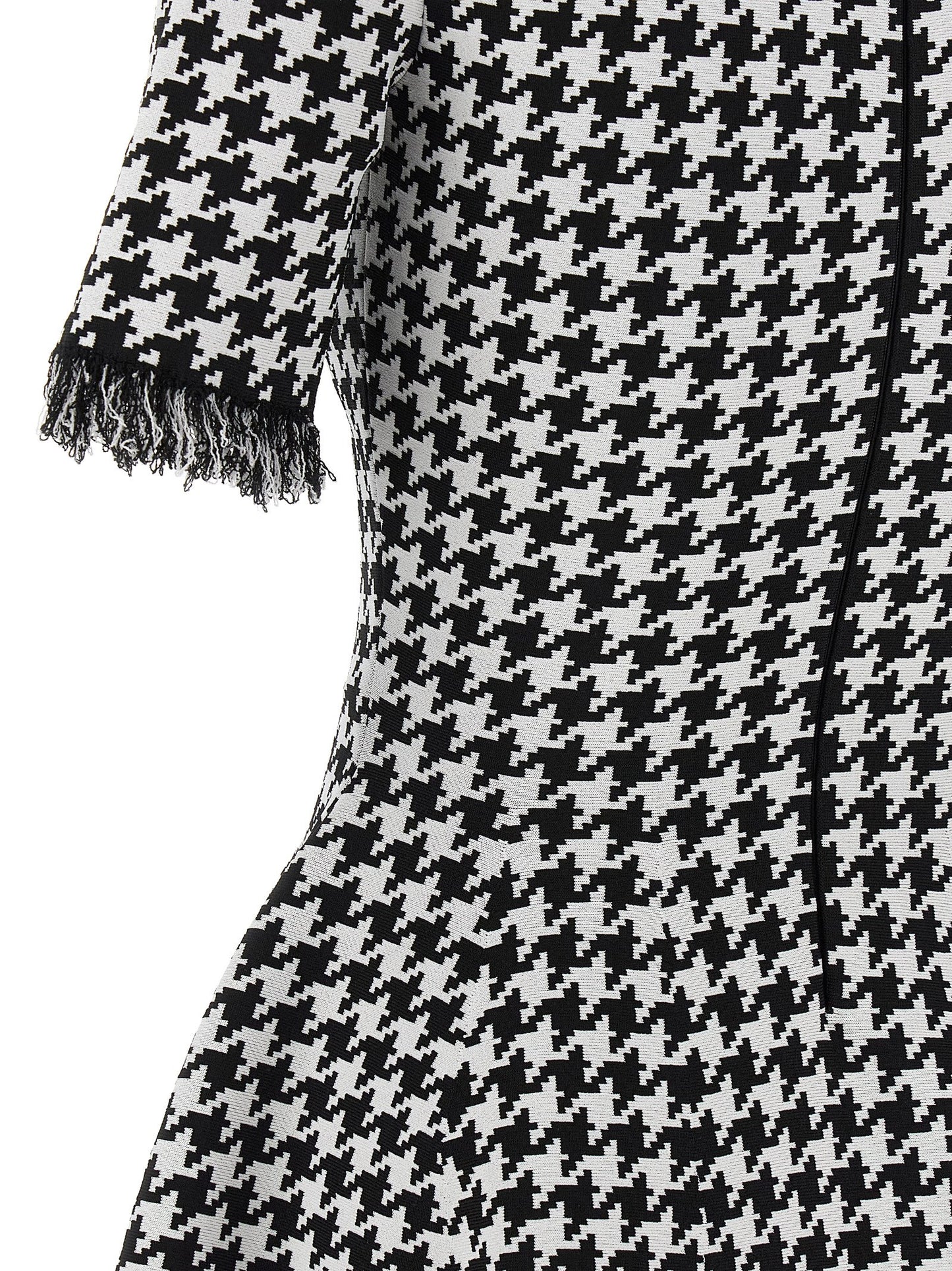 Mcqueen Women Houndstooth Dress ALEXANDER MCQUEEN