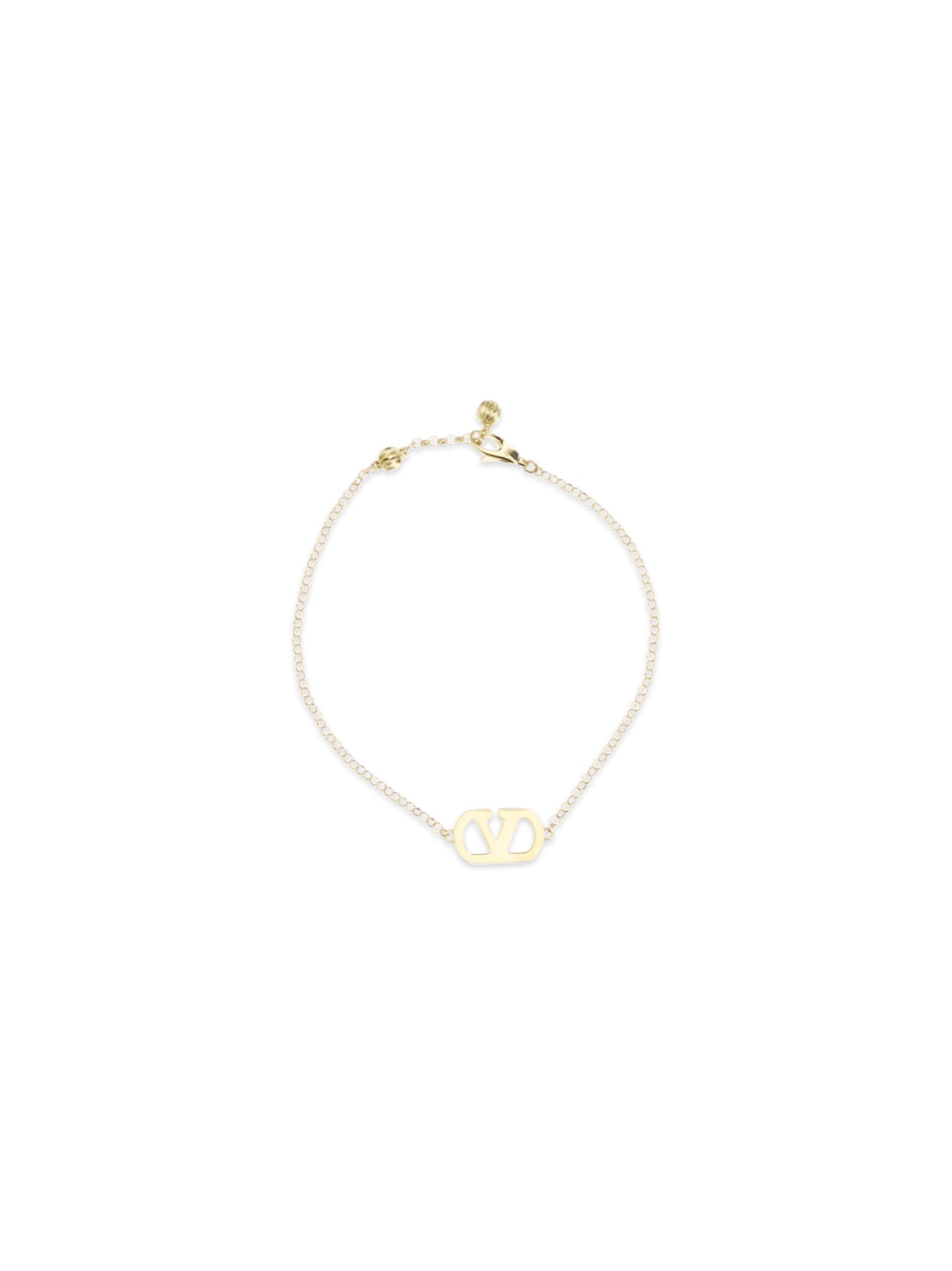 Valentino Garavani Women Vlogo Signature Bracelet In Metal And Swarovski® Crystals VALENTINO GARAVANI