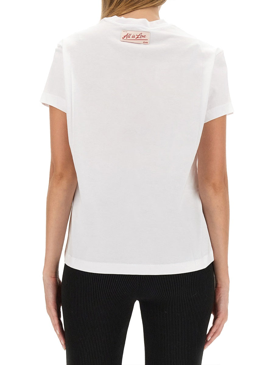 Stella Mccartney Women T-Shirt With Logo STELLA MCCARTNEY