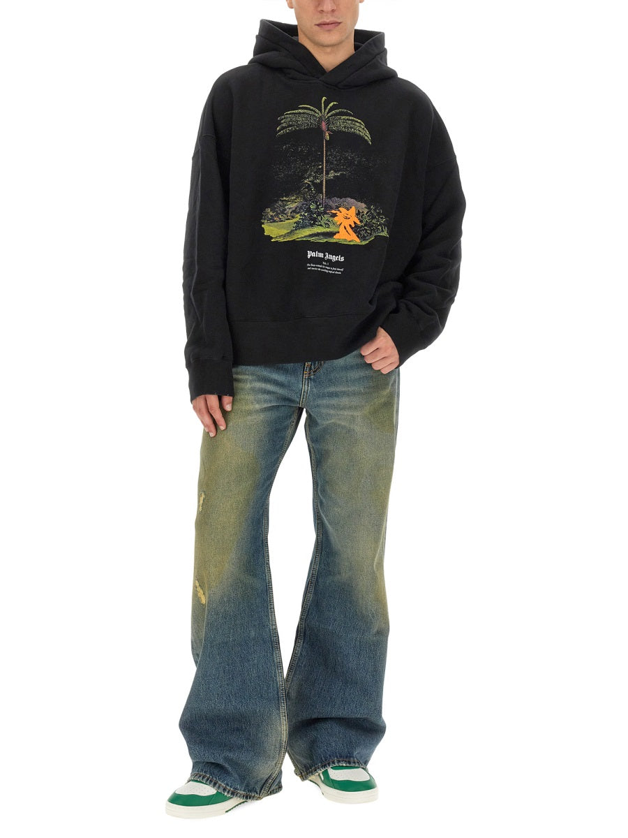 Palm Angels Men Enzo Sweatshirt From The Tropics PALM ANGELS