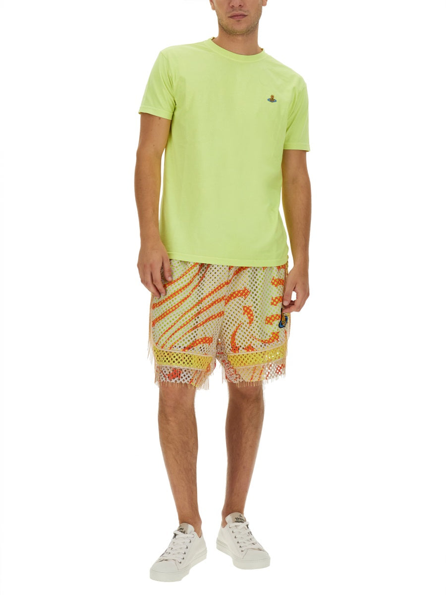 Vivienne Westwood Men Shorts With Print VIVIENNE WESTWOOD