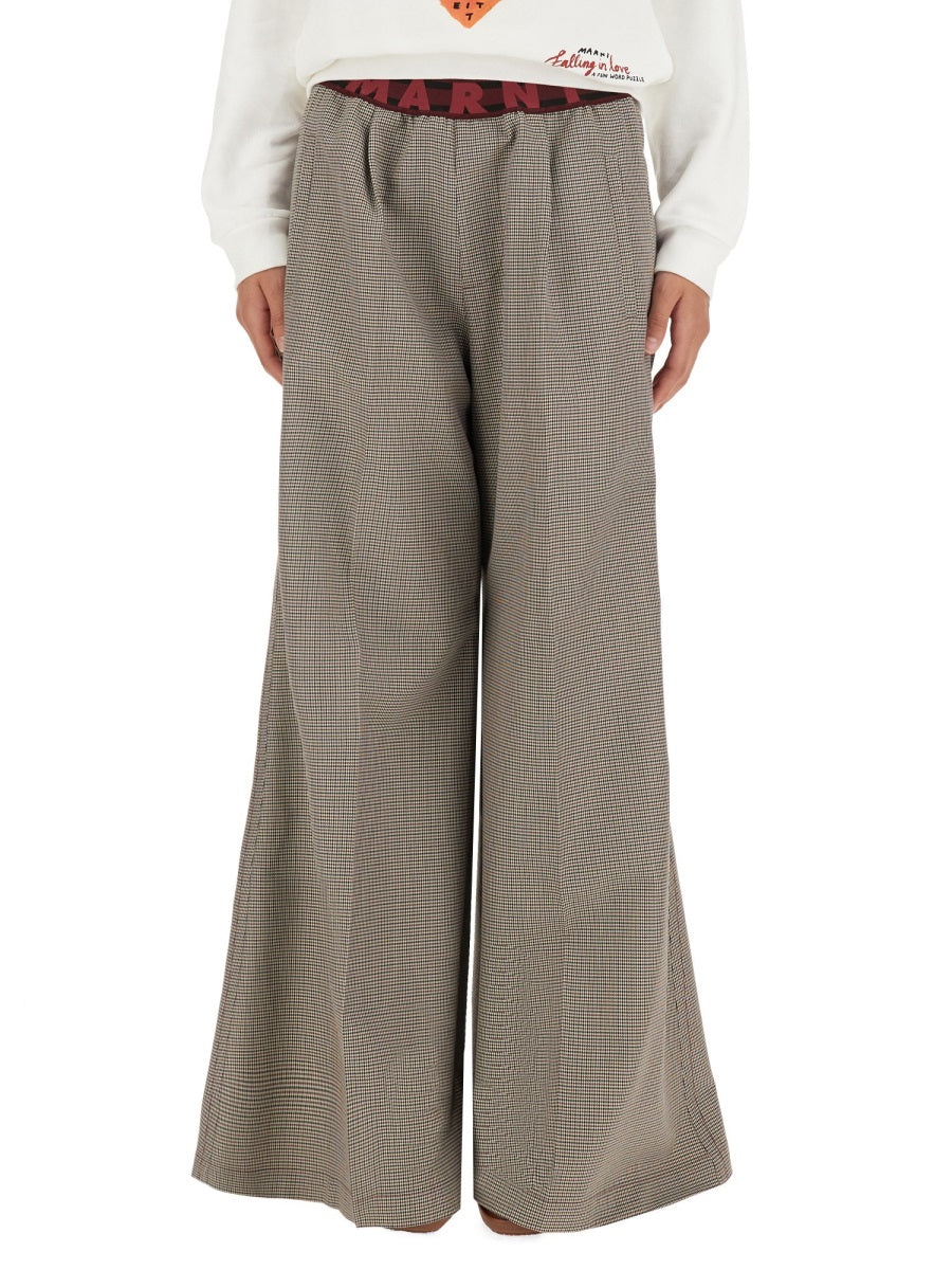 Marni Women Plaid Pants MARNI