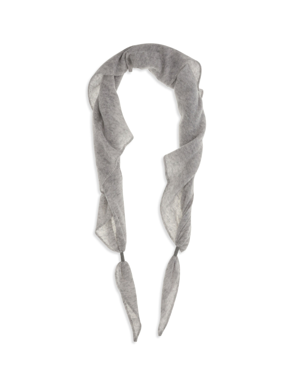 Brunello Cucinelli Women Cashmere Scarf With Monile Details BRUNELLO CUCINELLI