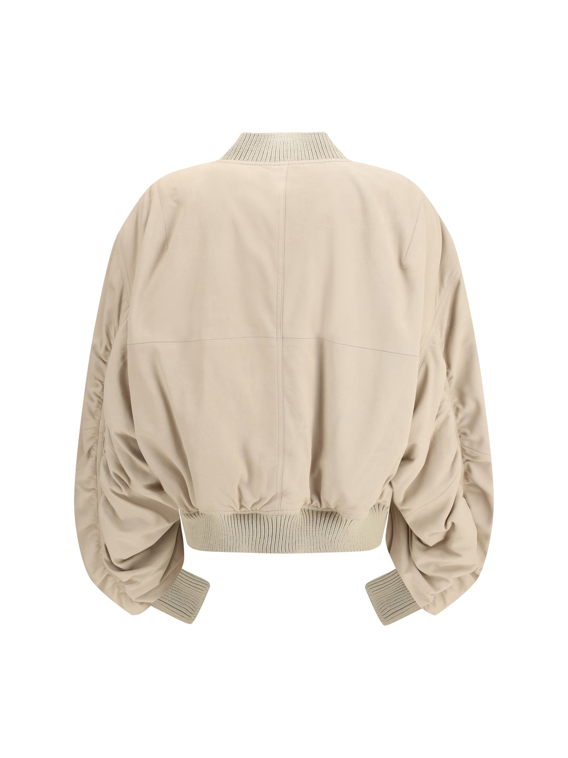 Rick Owens Women Secchia Flight Bomber In Lamb Leather RICK OWENS