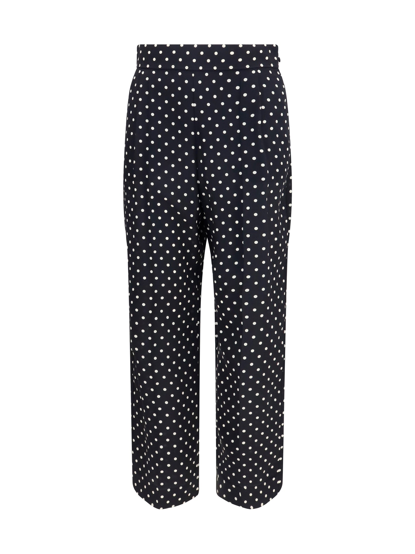 Valentino Women Polka-Dot Crêpe De Chine Pants