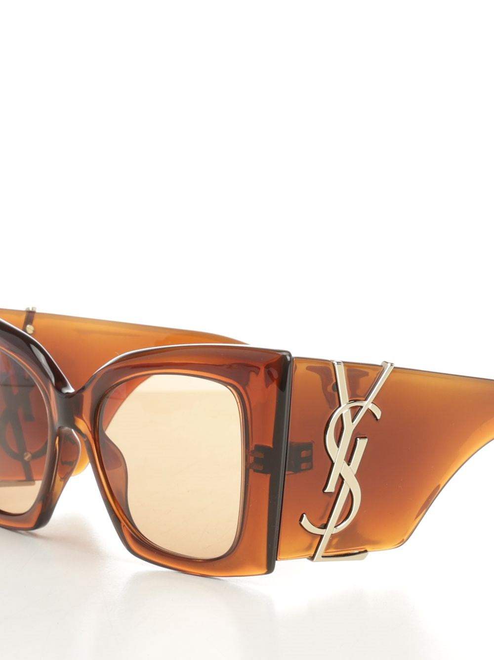 Saint Laurent Women "Sl M119 Blaze Crystal" Cat-Eye Sunglasses SAINT LAURENT