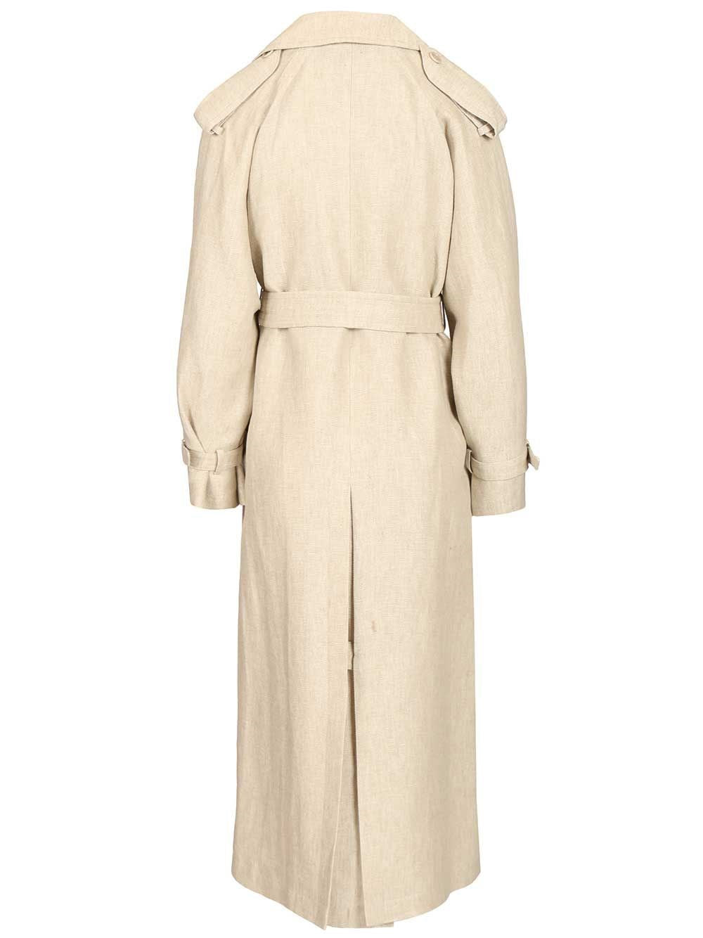 Max Mara Women Trench Double Breasted Coat MAX MARA