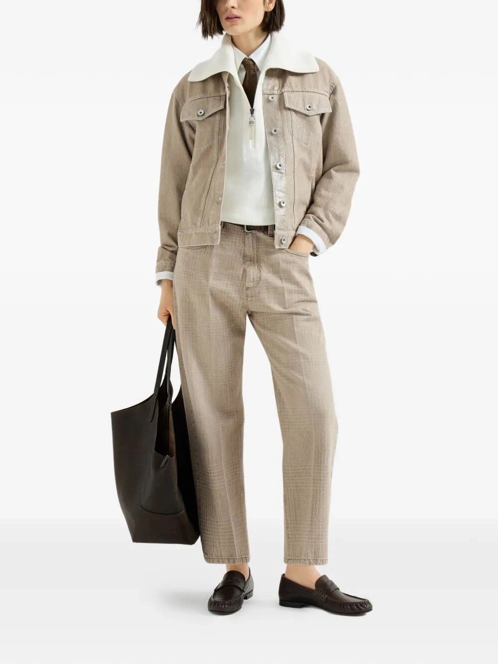 Brunello Cucinelli Women Denim Pants BRUNELLO CUCINELLI