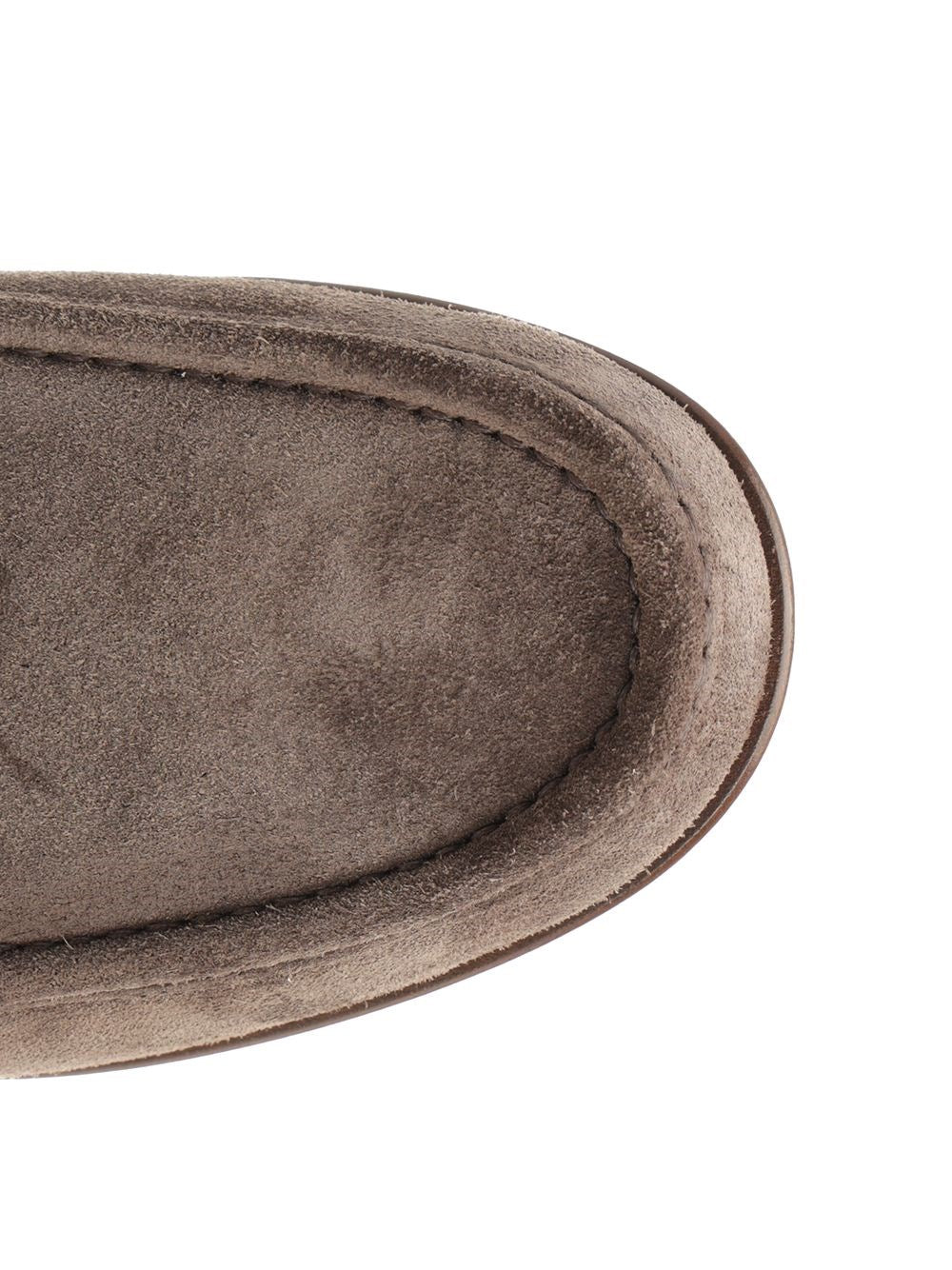 Valentino Garavani Men Vlogo Signature Suede Loafers VALENTINO GARAVANI
