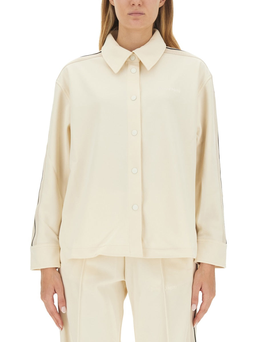 Palm Angels Women Monogram Sports Shirt PALM ANGELS