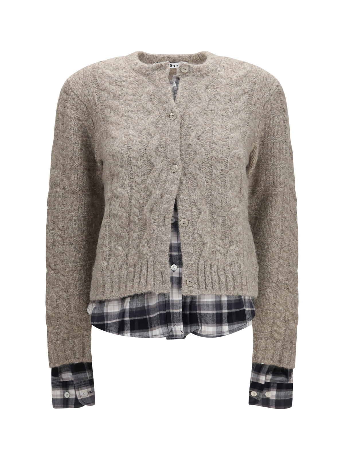 Acne Studios Women Cable-Knit Cardigan ACNE STUDIOS