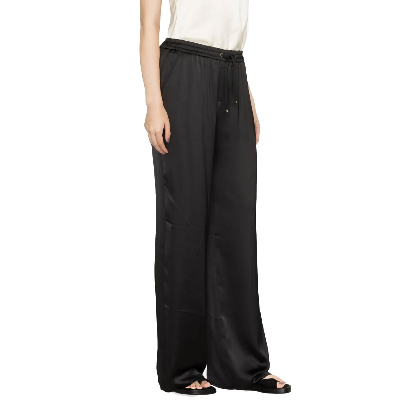 Herno High-Waist Palazzo Pants Women HERNO