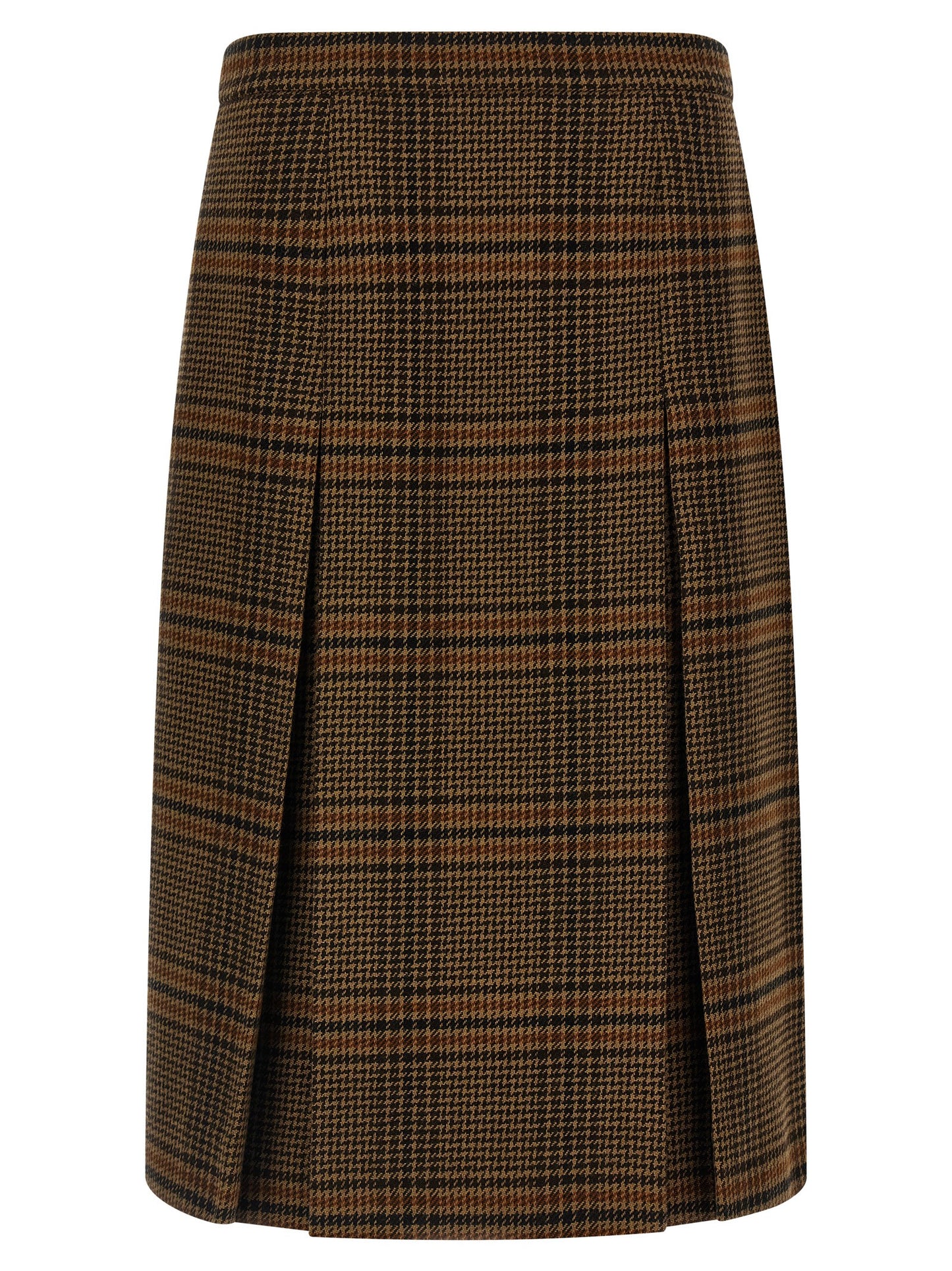 Saint Laurent Women Prince Of Wales Skirt SAINT LAURENT