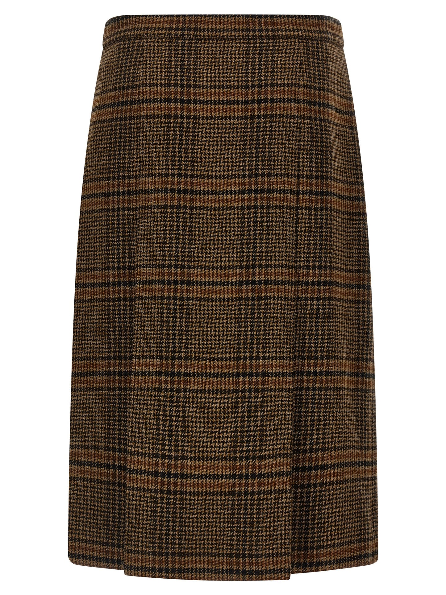 Saint Laurent Women Prince Of Wales Skirt SAINT LAURENT