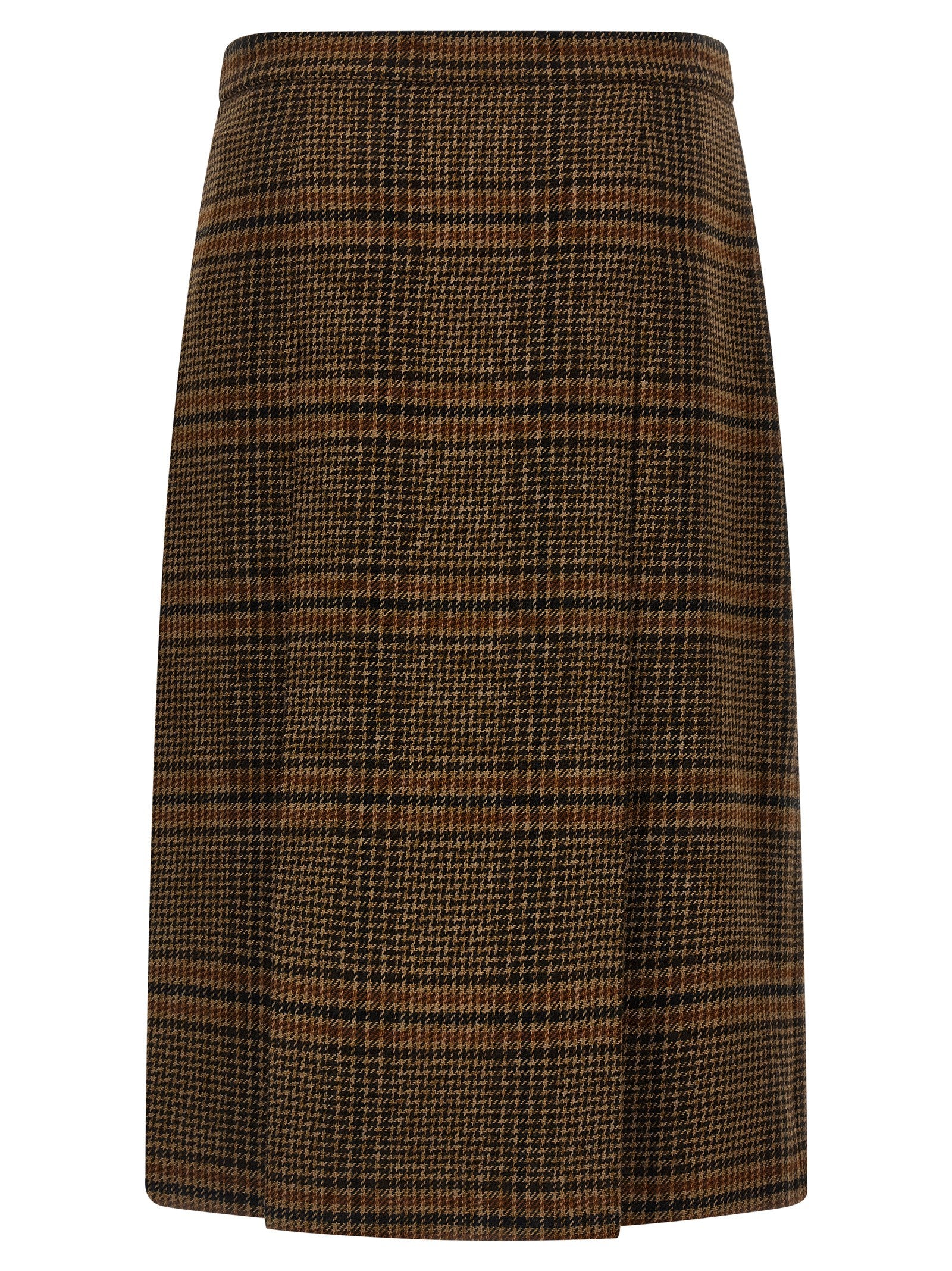 Saint Laurent Women Prince Of Wales Skirt SAINT LAURENT