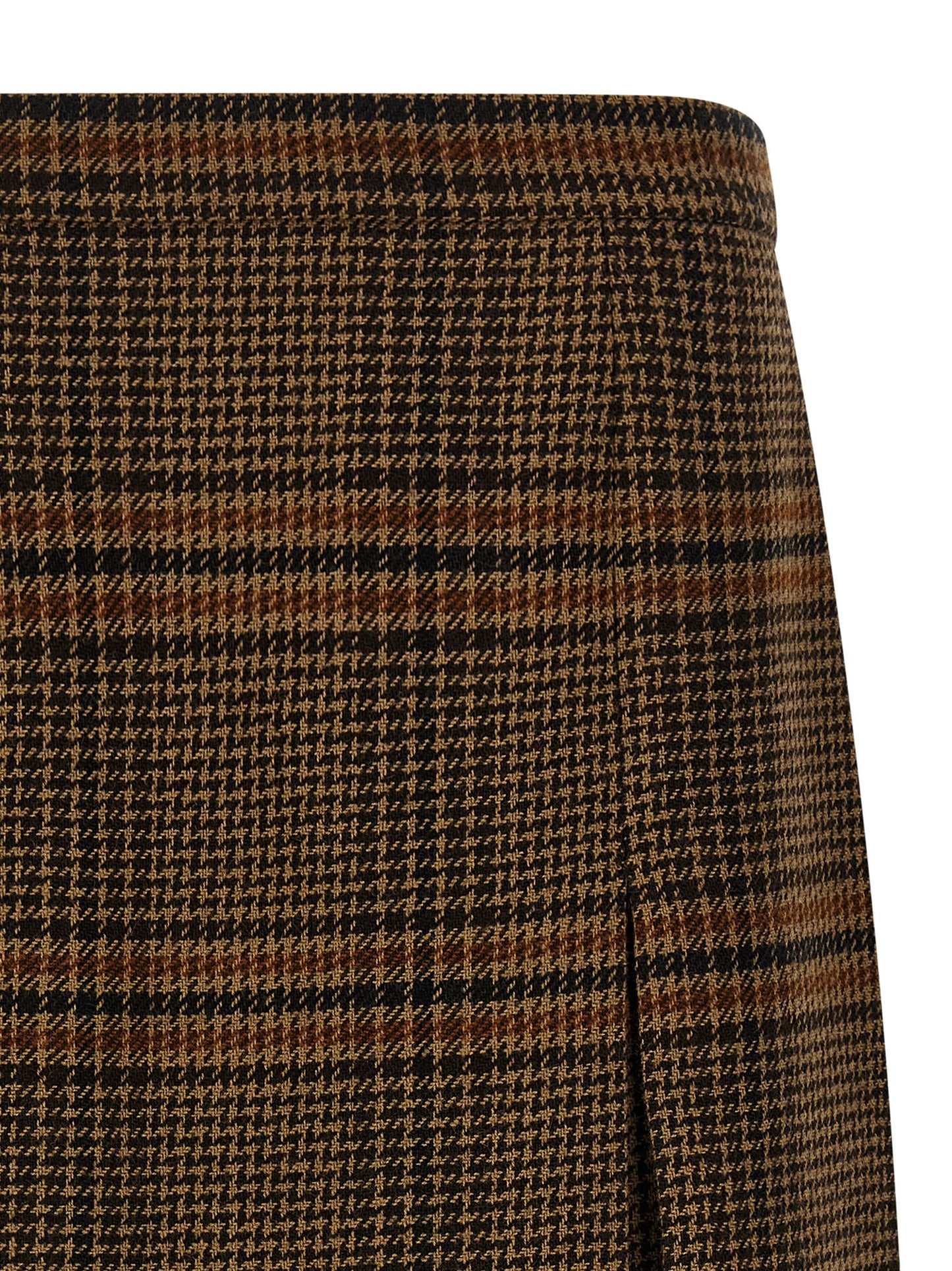 Saint Laurent Women Prince Of Wales Skirt SAINT LAURENT