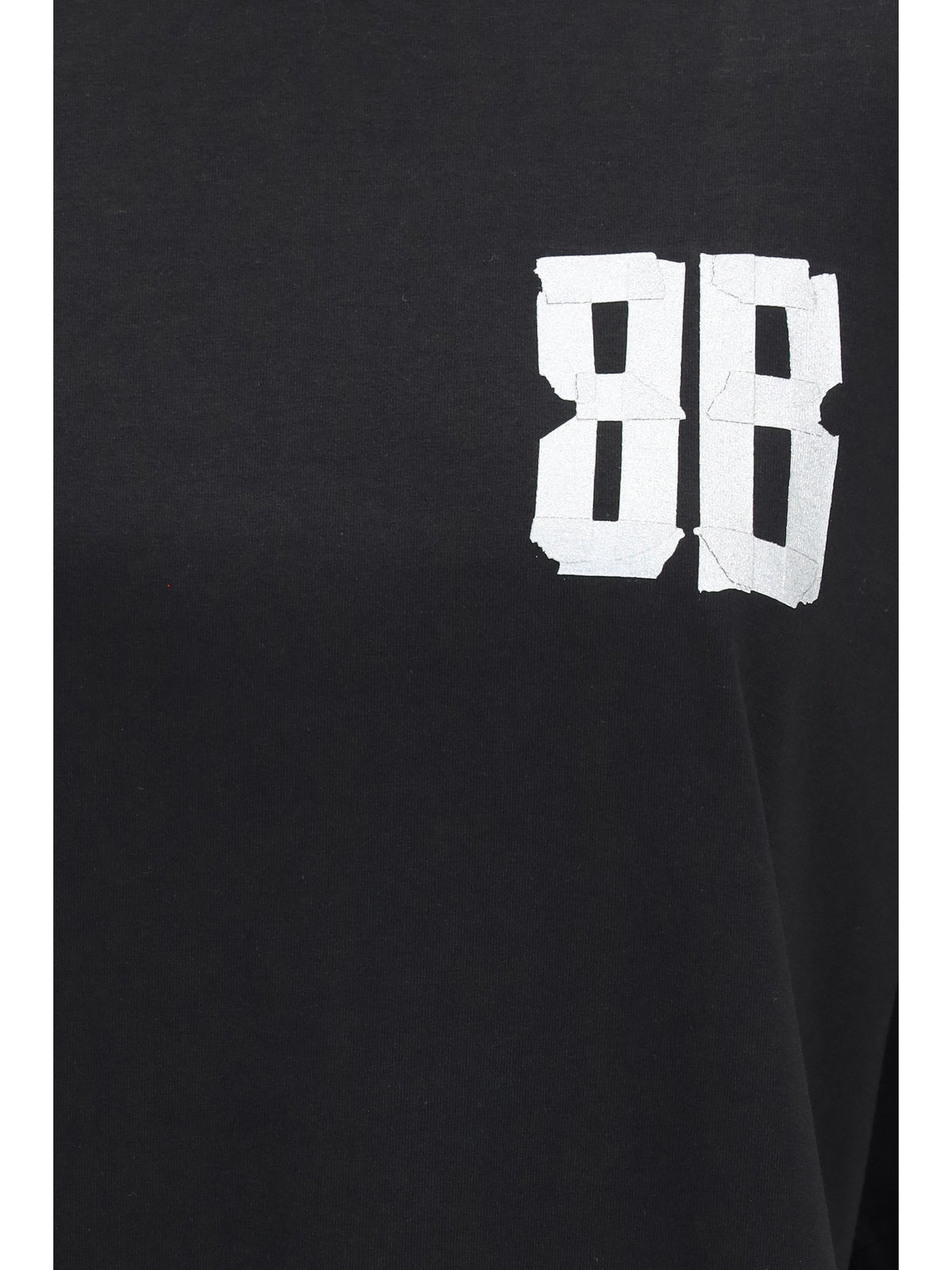 Balenciaga Women Glitter Logo T-Shirt BALENCIAGA