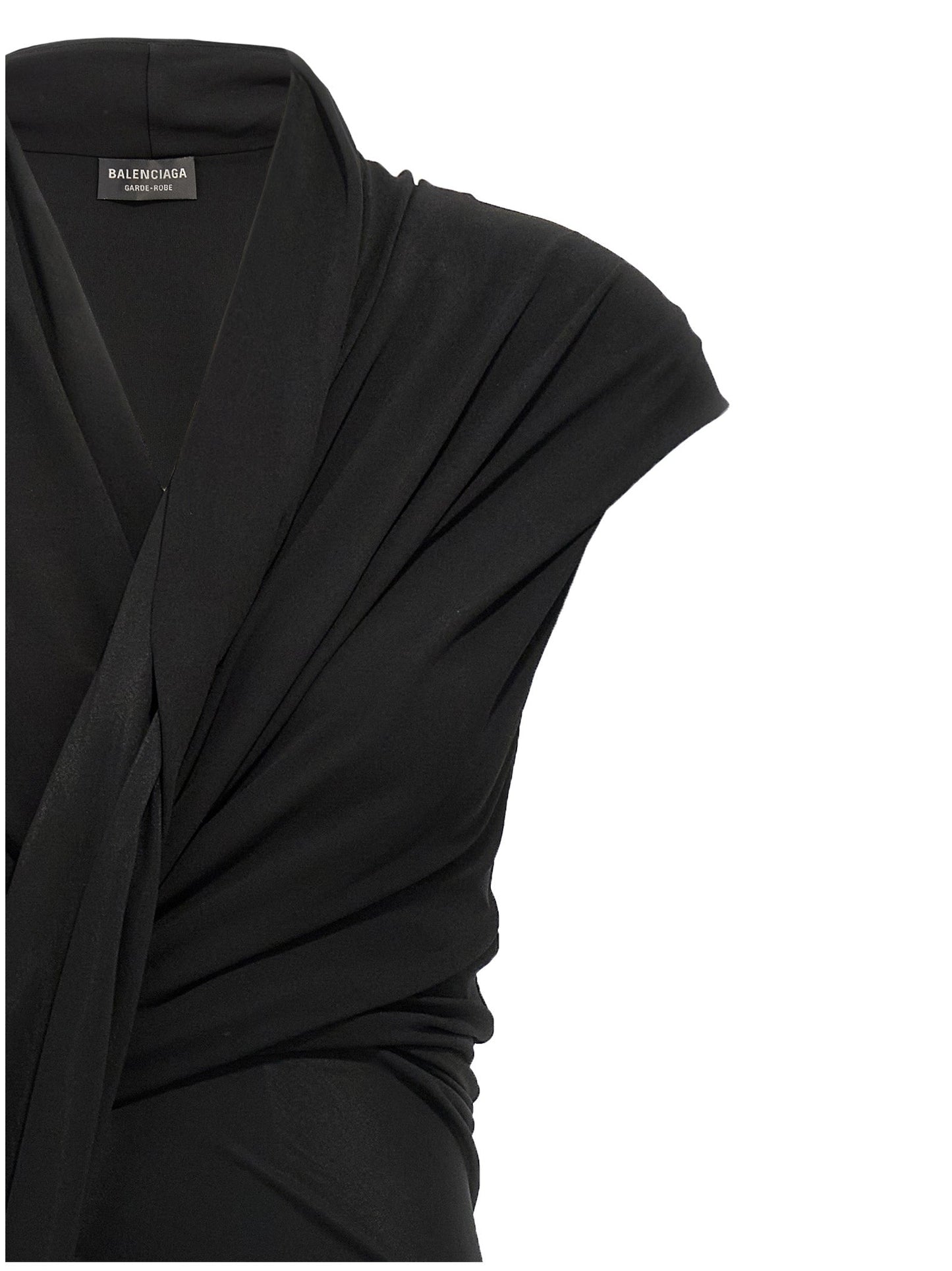 Balenciaga Women Draped Dress BALENCIAGA