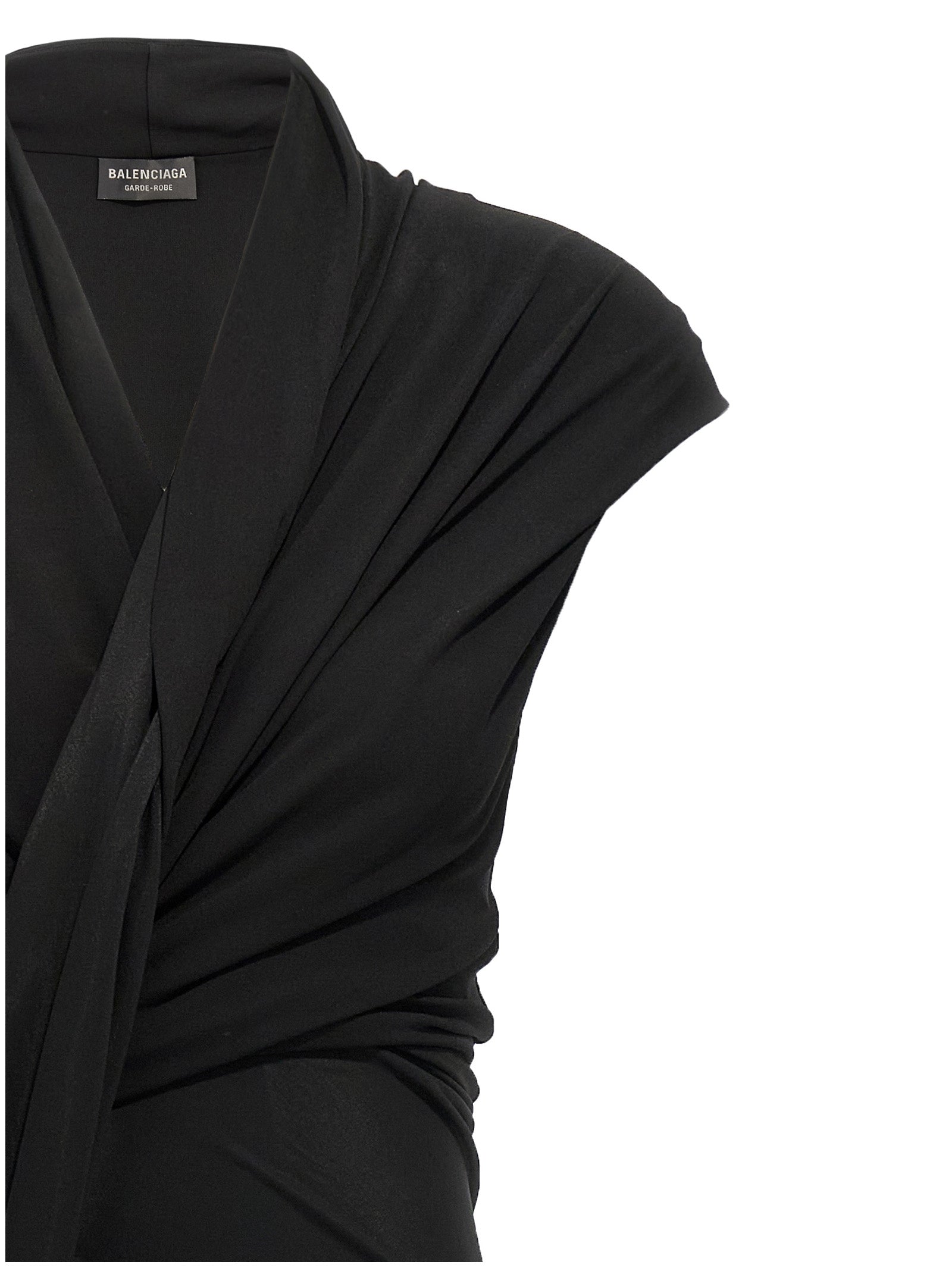 Balenciaga Women Draped Dress BALENCIAGA