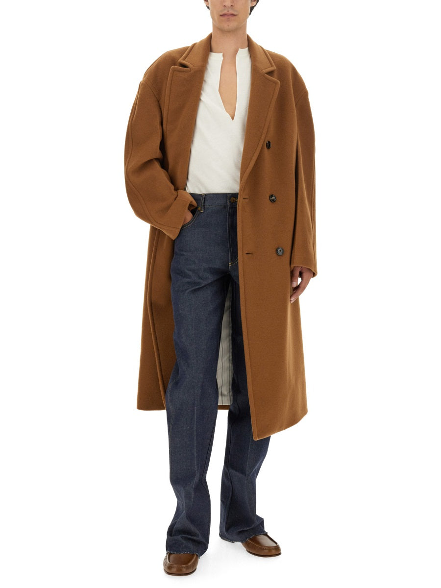 Gucci Men Double-Breasted Coat GUCCI