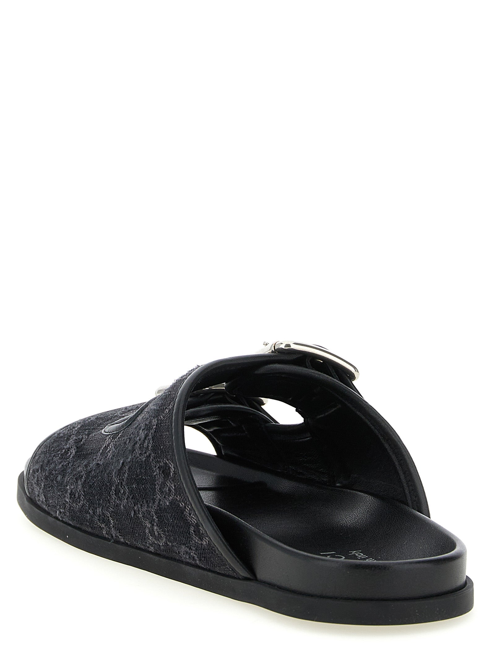 Gucci Men Gg Denim Slides GUCCI