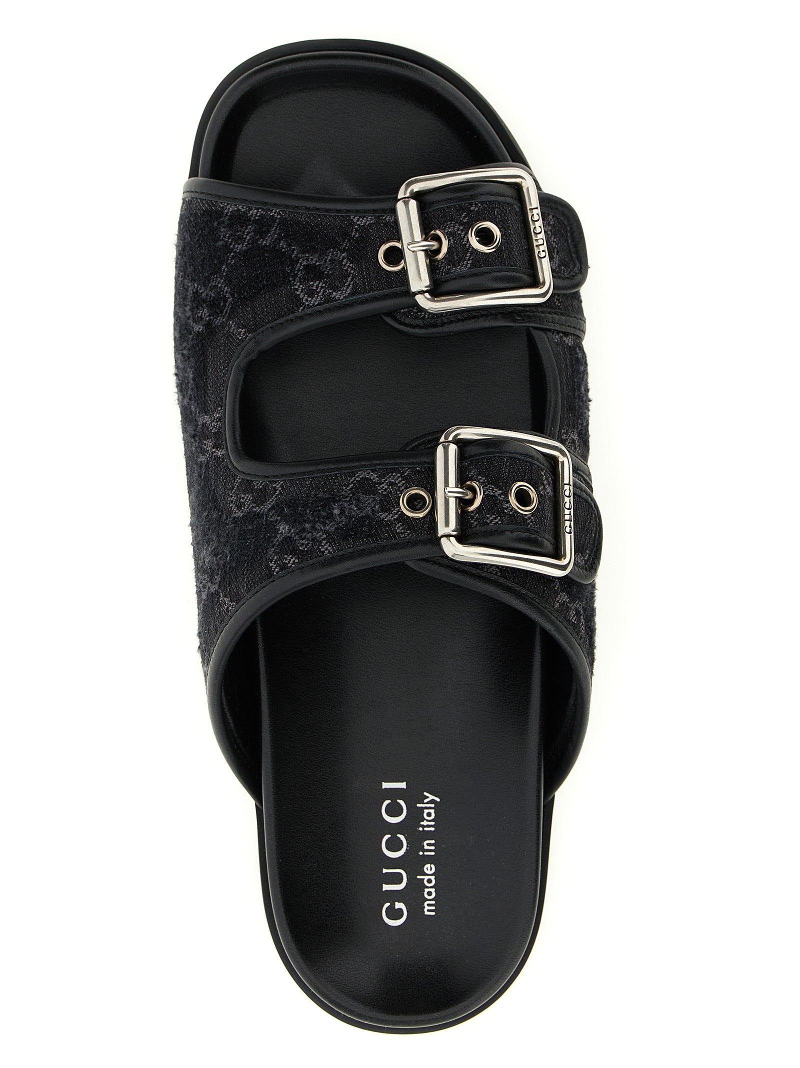 Gucci Men Gg Denim Slides GUCCI