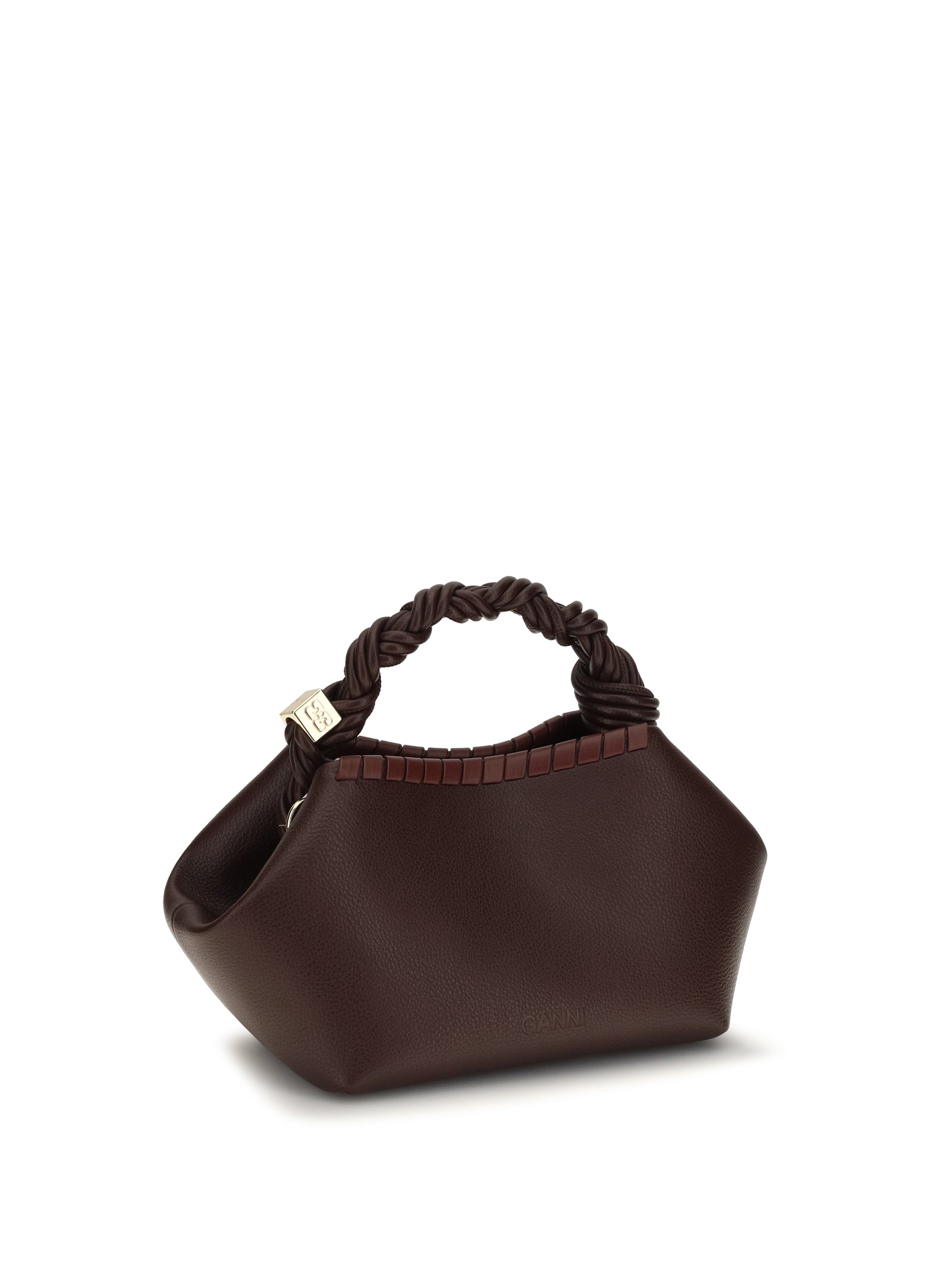 Ganni Women Small Bou Woven Handbag GANNI
