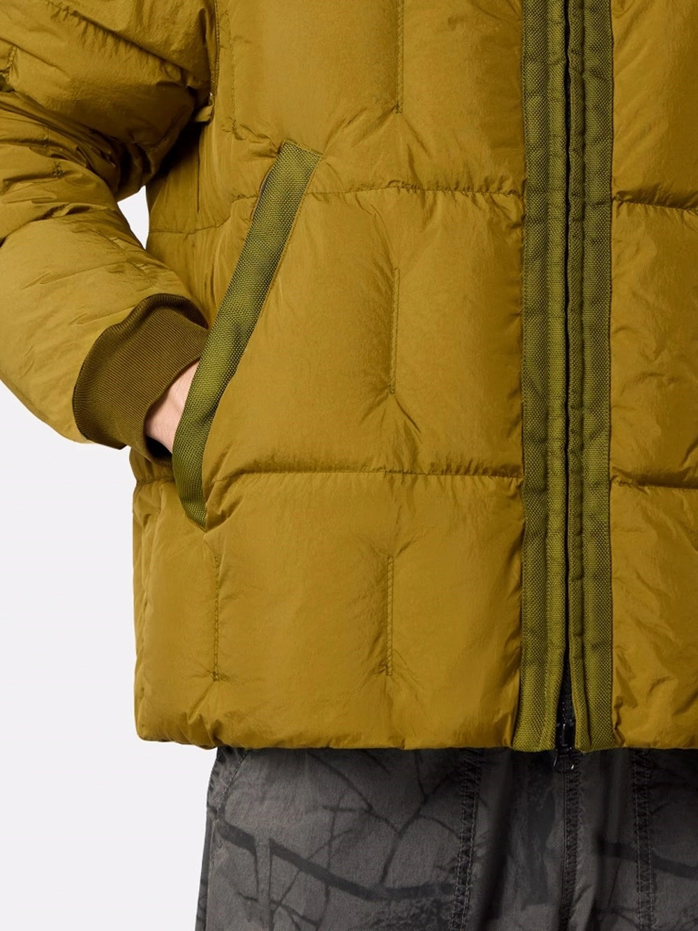 Stone Island Men Garment Dyed Crinkle Reps Ny Jacket STONE ISLAND