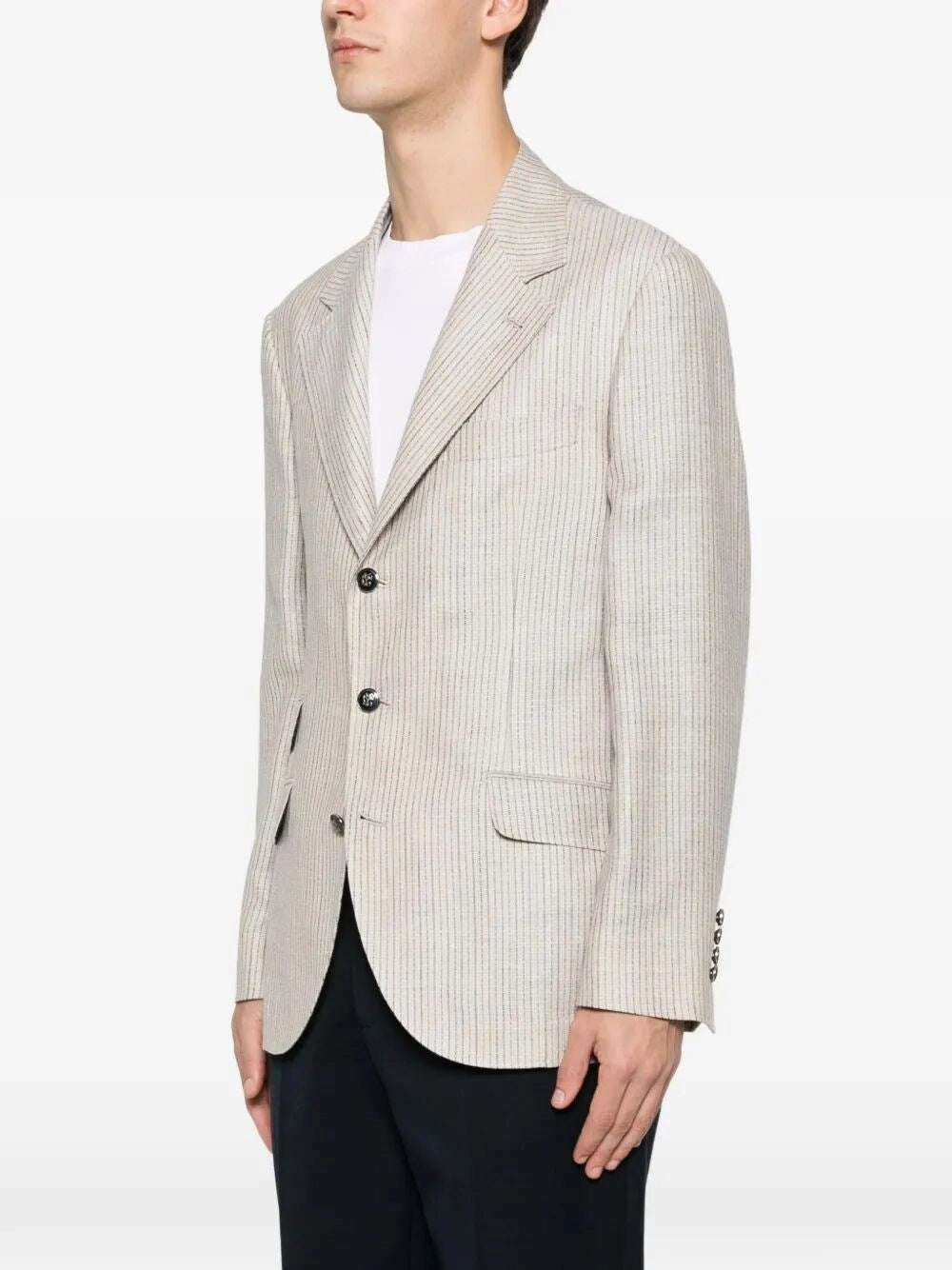 Brunello Cucinelli Men Deconstructed Blazer BRUNELLO CUCINELLI
